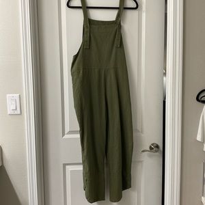 Linen-like Overalls
